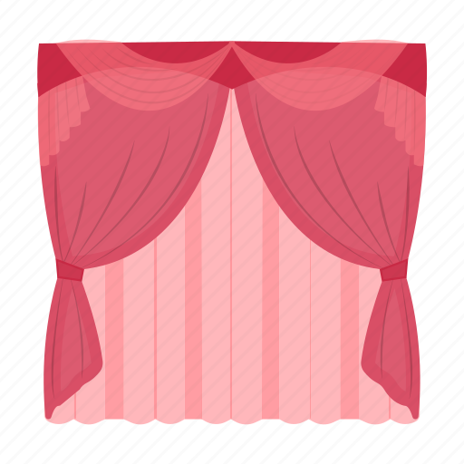 Apartment, cornice, curtains, design, house, interior, window icon - Download on Iconfinder