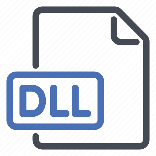 Dll, document, file, extension, format icon - Download on Iconfinder