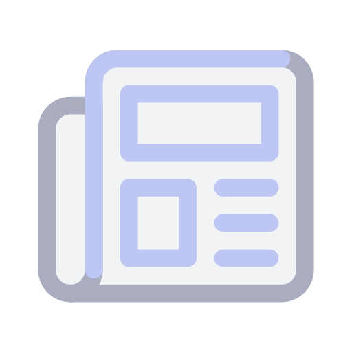 News, newspaper, information, file icon - Free download