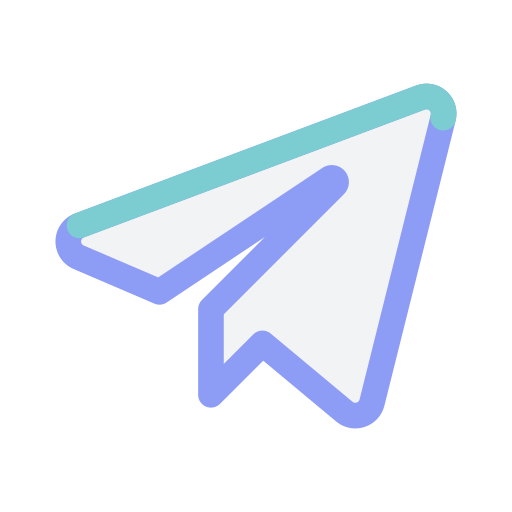 Telegram, paper, airplane, apps icon - Free download