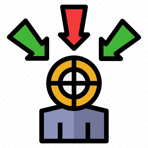 Target, purpose, objective, aim, strategy icon - Download on Iconfinder