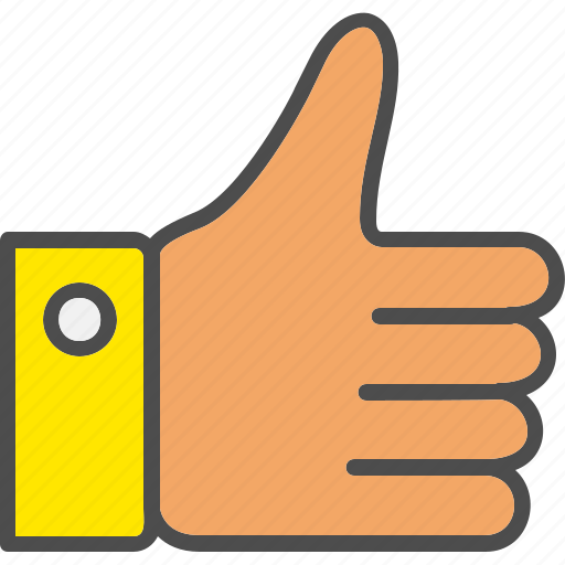 Favorite, hand, like, thumb, thumbs, up, vote icon - Download on Iconfinder