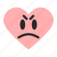 awful, bad, emoji, emoticon, heart, poor, rating 
