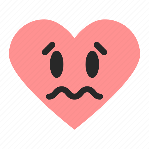 Bad, emoji, emoticon, heart, poor, rating, satisfaction icon - Download on Iconfinder