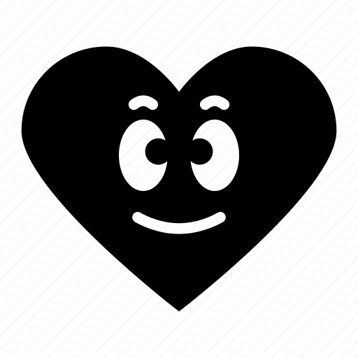 Emoji, expression, face, favorite, good, heart, rating icon - Download on Iconfinder
