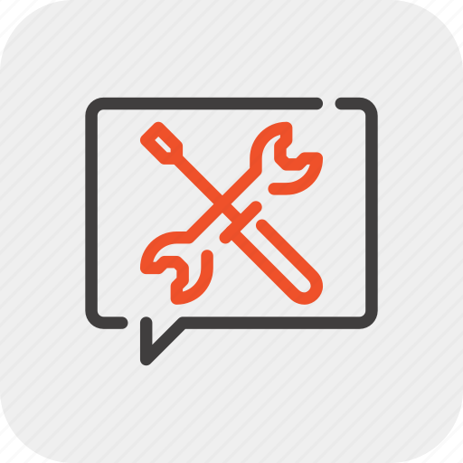Configure, help, message, options, settings, system, tools icon - Download on Iconfinder