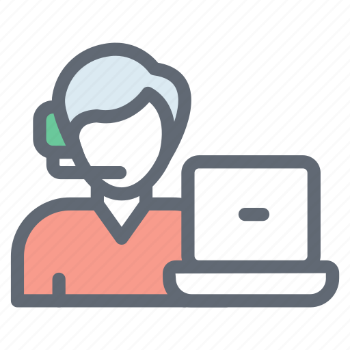 Customer, support, phone, headset, business icon - Download on Iconfinder
