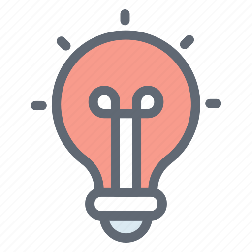 Illuminated, light, creative, lamp, electricity, bulb icon - Download on Iconfinder