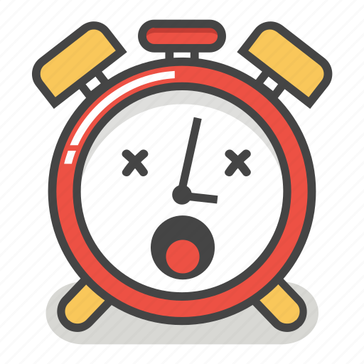 Alarm, battery, clock, dead, emoji, minute, time icon - Download on Iconfinder
