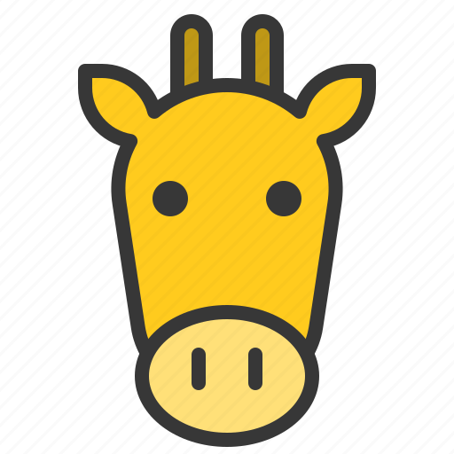 Africa, animal, face, giraffe, head, wild icon - Download on Iconfinder