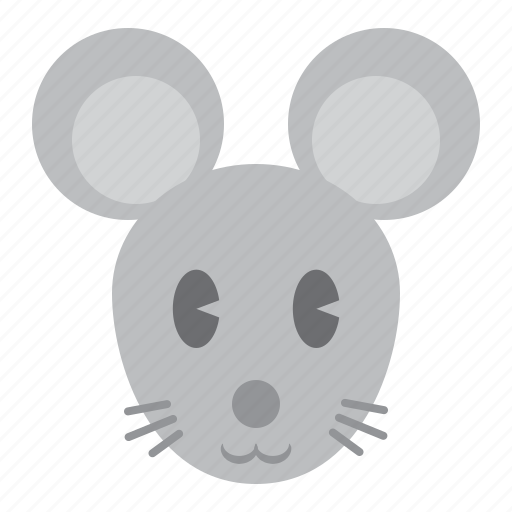 Animal, cute, head, mouse, nezumi, rat, face icon - Download on Iconfinder