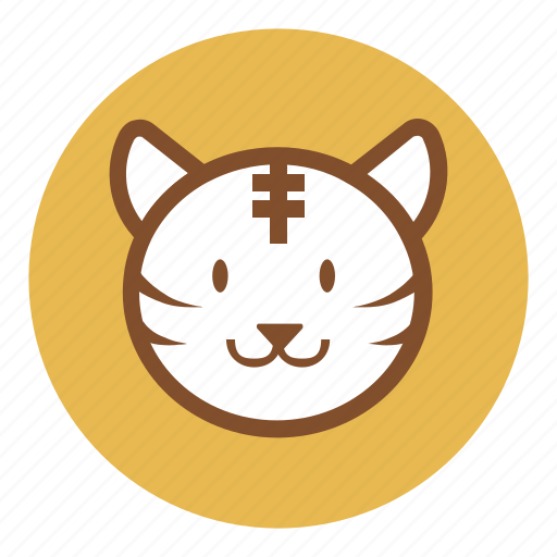 Animal, bear, cute, park, tiger, wild, zoo icon - Download on Iconfinder