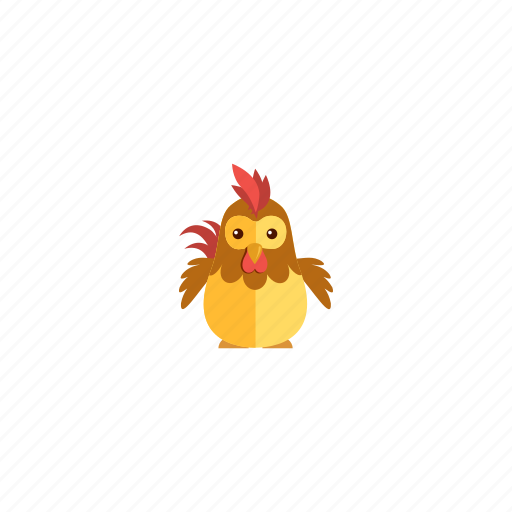 Chicken, hen, cute, animal icon - Download on Iconfinder
