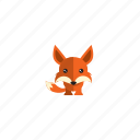 fox, cute, animals
