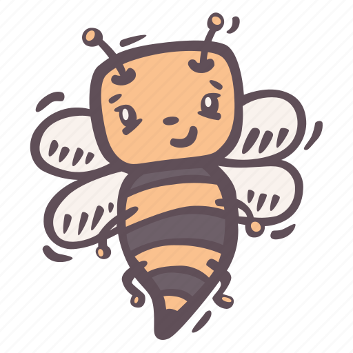 Bee, insect, honey, bug, apiary icon - Download on Iconfinder