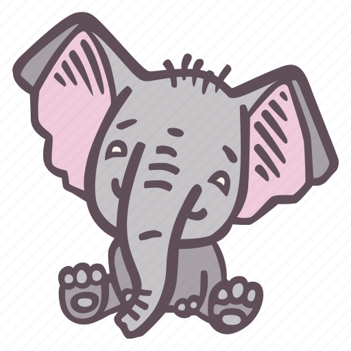 Elephant, animal, zoo, wild, wildlife icon - Download on Iconfinder