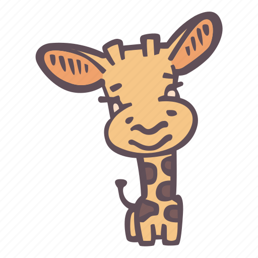 Giraffe, animal, zoo, wild, wildlife, safari, africa icon - Download on Iconfinder