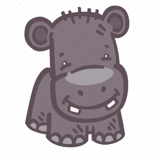 Hippopotamus, hippo, animal, zoo, wild, wildlife, africa icon - Download on Iconfinder
