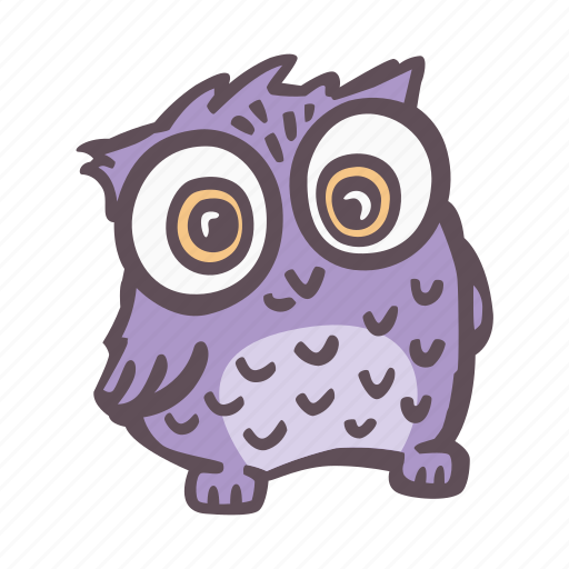 Owl, bird, animal, wisdom, night, wild, wildlife icon - Download on Iconfinder