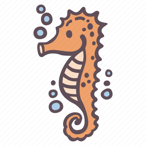 Seahorse, sea, animal, ocean icon - Download on Iconfinder