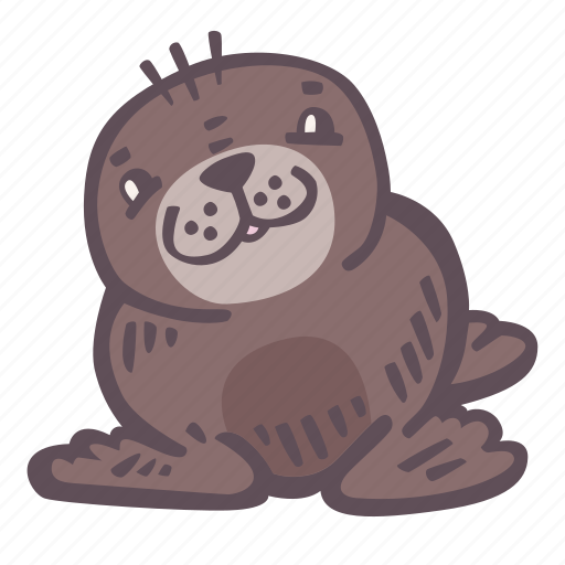 Seal, animal, sea, zoo, wild, wildlife icon - Download on Iconfinder