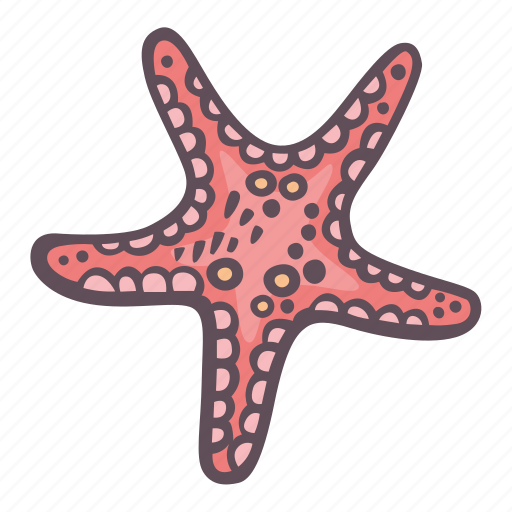 Starfish, animal, sea, beach icon - Download on Iconfinder