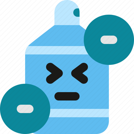 Antiseptic, disinfectant, ion, character, cute, soap, sanitizer icon - Download on Iconfinder