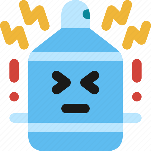 Disinfectant, safe, caution, cute, soap, antiseptic, sanitizer icon - Download on Iconfinder