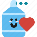 love, character, cute, soap, antiseptic, sanitizer, disinfectant