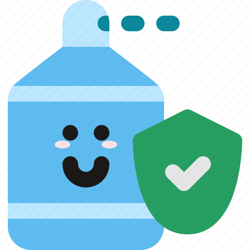 Sanitizer, protection, character, cute, soap, antiseptic, disinfectant icon - Download on Iconfinder