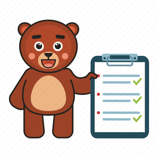 Bear, teddy, document icon - Download on Iconfinder