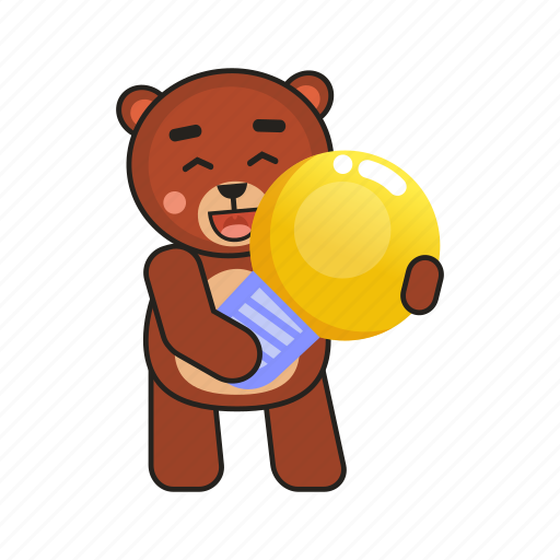 Bear, teddy, idea, bulb icon - Download on Iconfinder