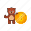 bear, teddy, bitcoin 