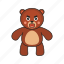 bear, animal, angry 