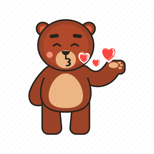 Bear, animal, love icon - Download on Iconfinder