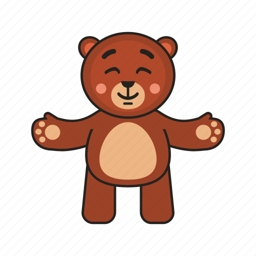Bear, teddy, greeting icon - Download on Iconfinder