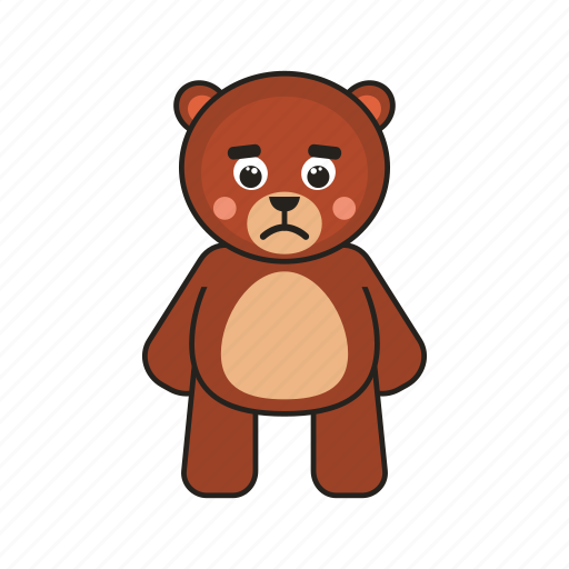 Bear, teddy, sad icon - Download on Iconfinder on Iconfinder
