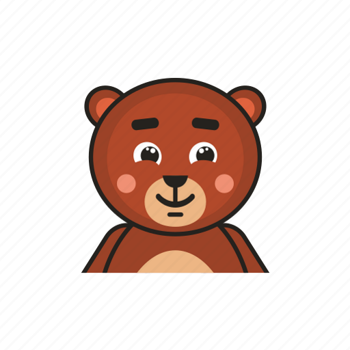 Bear, emotion, avatar, cute icon - Download on Iconfinder