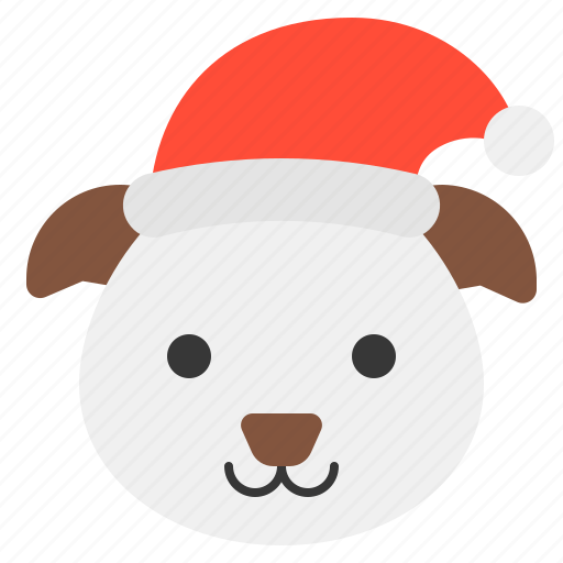 Animal, christmas, dog, hat, xmas, zoo icon - Download on Iconfinder