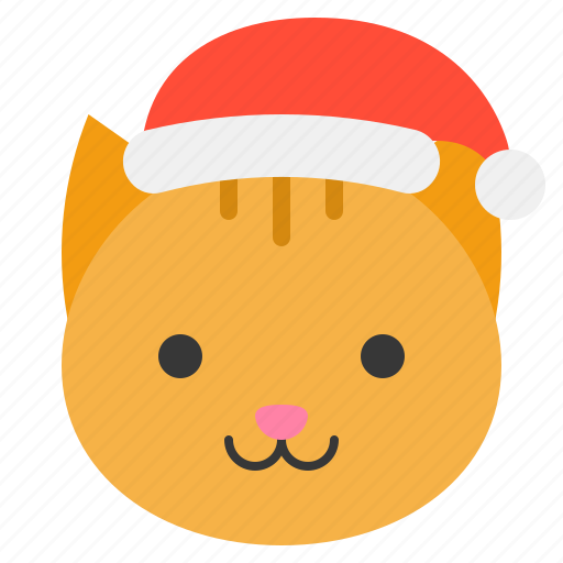 Animal, cat, christmas, hat, pet, xmas, zoo icon - Download on Iconfinder