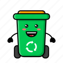 ecology, trash, environment, garbage, bin, recycle, remove, waste