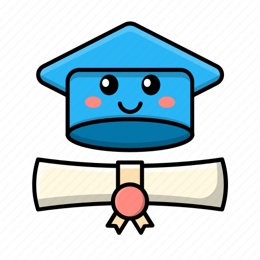 Graduated, graduation, education, school, learning, study icon - Download on Iconfinder