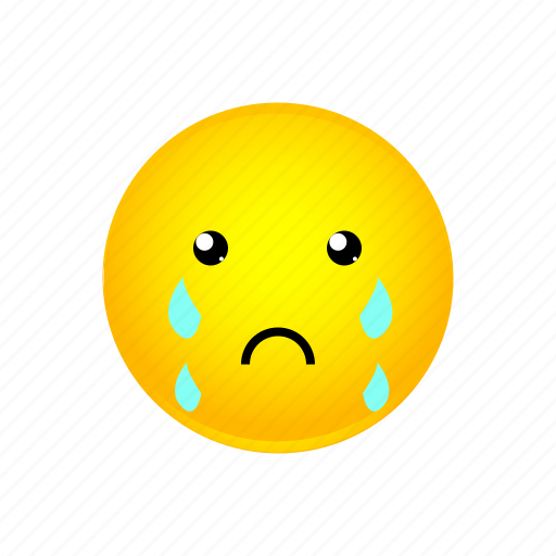 Crying, emoji, sad, smiley, tears icon - Download on Iconfinder