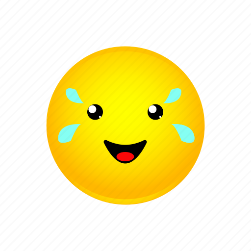Happy, joy, of, smiley, tears icon - Download on Iconfinder