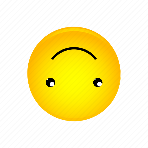 Down, emoji, face, upside icon - Download on Iconfinder