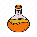 pation, colored, bottle, halloween, science, chemistry, laboratory, potion, magic potion