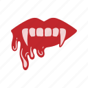 fangs, dual, party, halloween, vampire, costume, carnival, scary, dracula