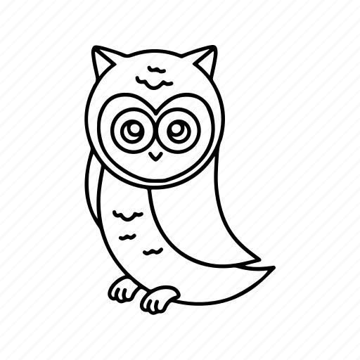 Owl, animals, halloween, bird, feather icon - Download on Iconfinder