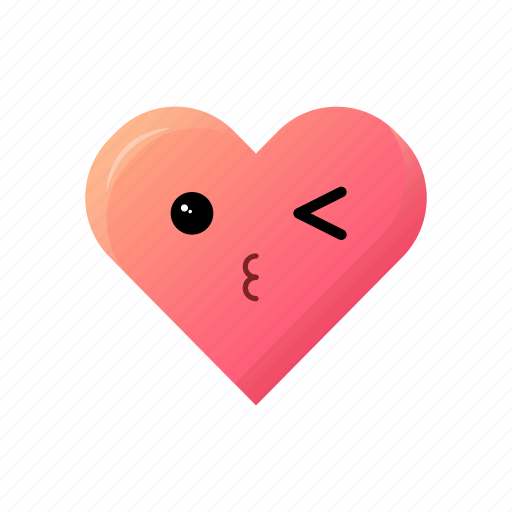 Heart, love, emoji, emoticons, heart emoji, heart emoticon, face icon - Download on Iconfinder