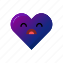 love, expression, heart emoji, heart emoticon, heart, face, emoji